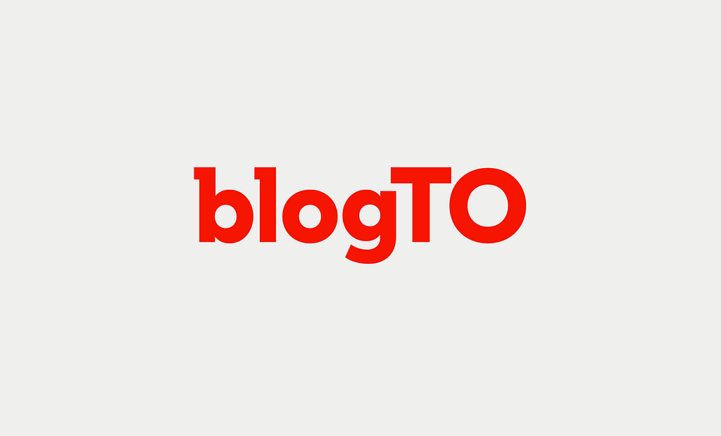 The new logo design for BlogTO created by Studio Function