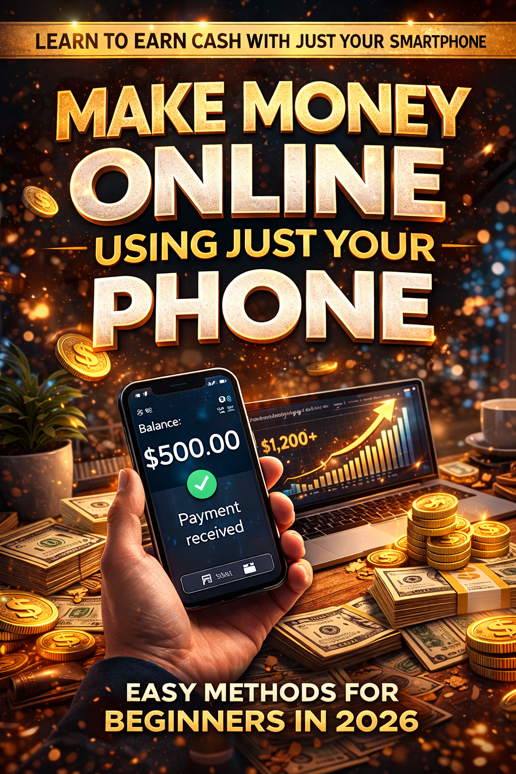 I Started Making Money Online Using Just My Phone — Here’s How You Can Too