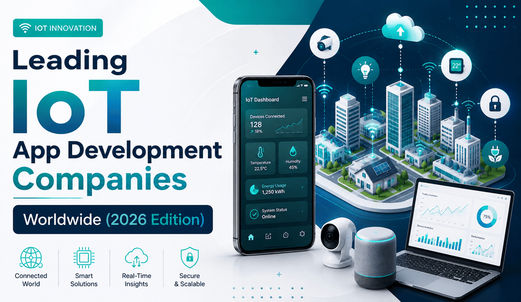 Leading IoT App Development Companies Worldwide (2026 Edition)