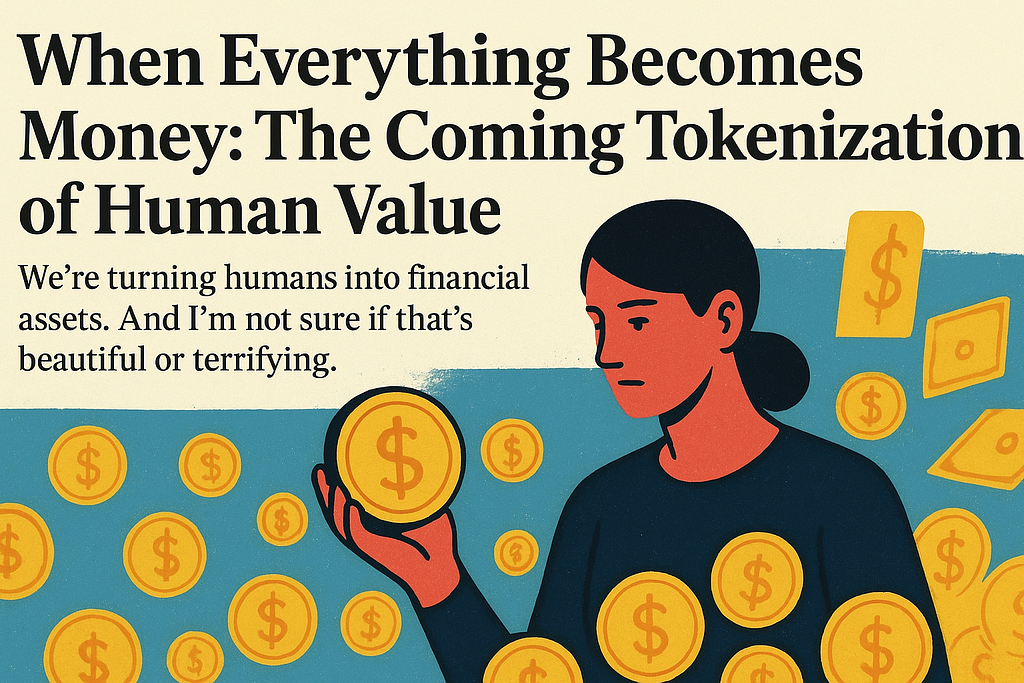 When Everything Becomes Money: The Coming Tokenization of Human Value