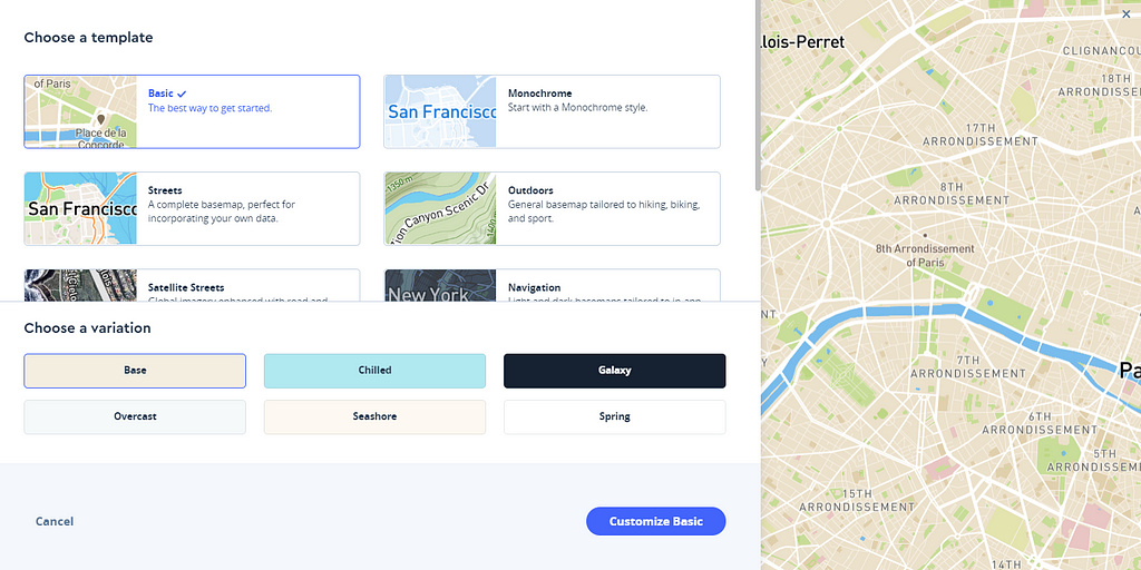 Flutter: display map using MapBox