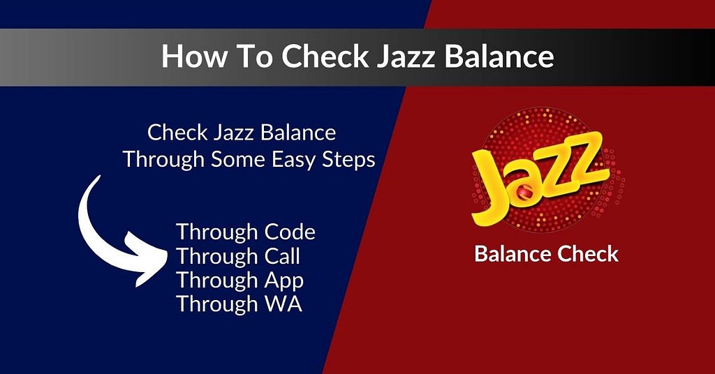 Jazz Balance Check Code