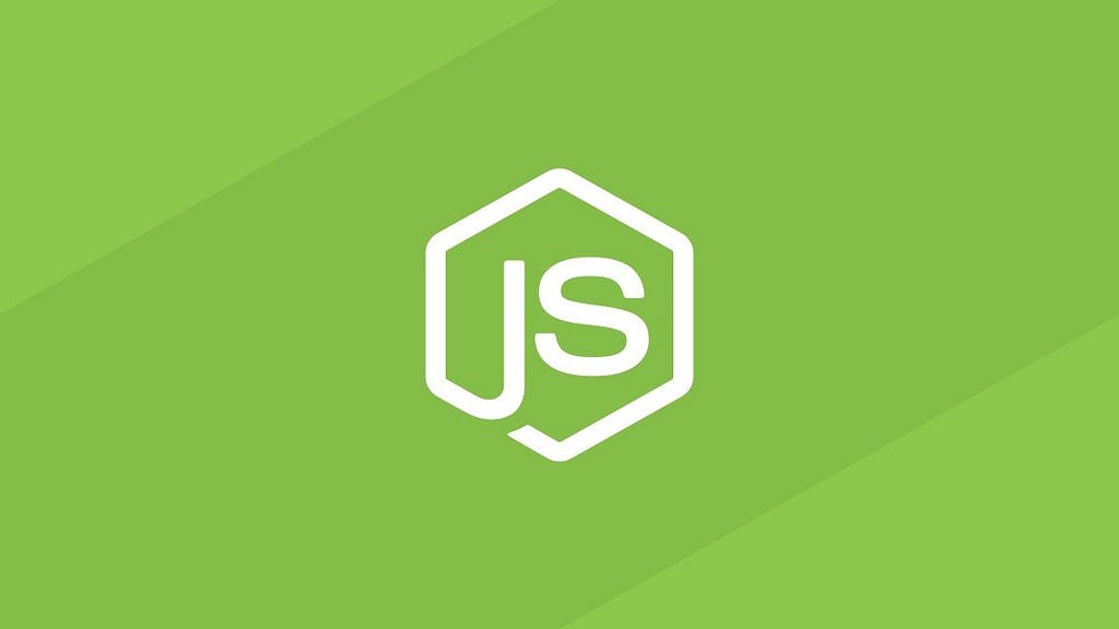 Node.js background logo