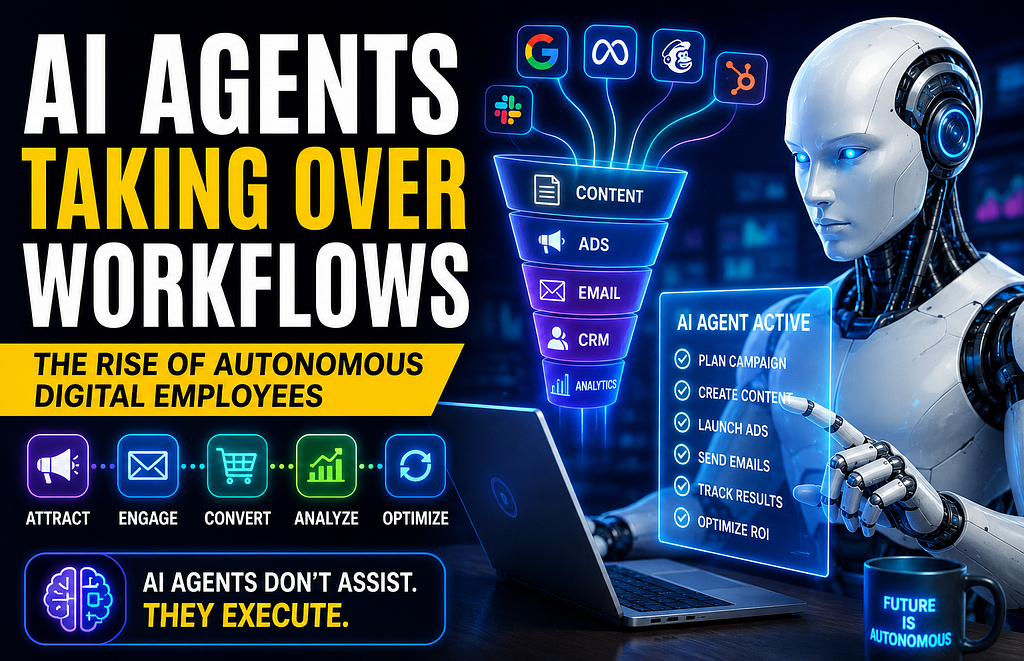 AI Agents Taking Over Workflows: The Rise of Autonomous “Digital Employees” in 2026
