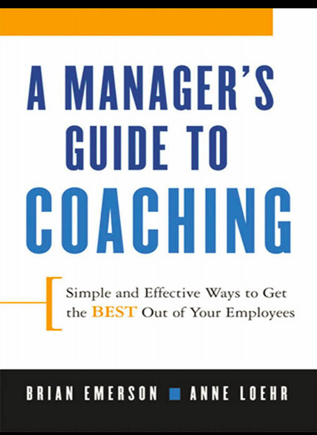 Book cover for a Manager’s Guide to Coaching