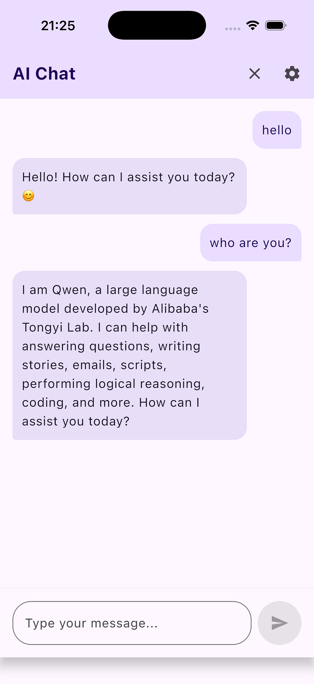 The iOS App