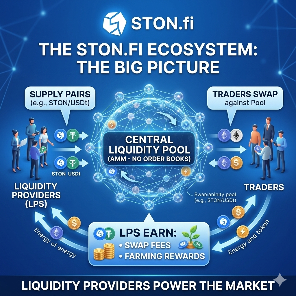 Exploring Liquidity Farming on STON.fi and the TON Ecosystem
