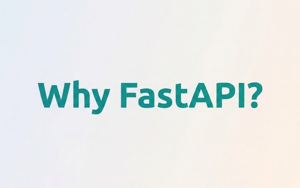 Use FastAPI for Generative AI Backend