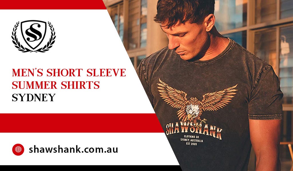 Men’s short sleeve summer shirts Sydney