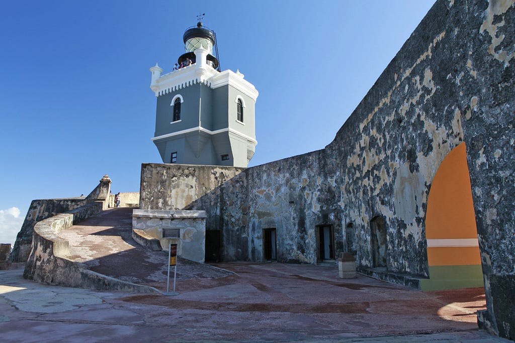 The Lighthouse of the Castillo de San Felipe del Morro