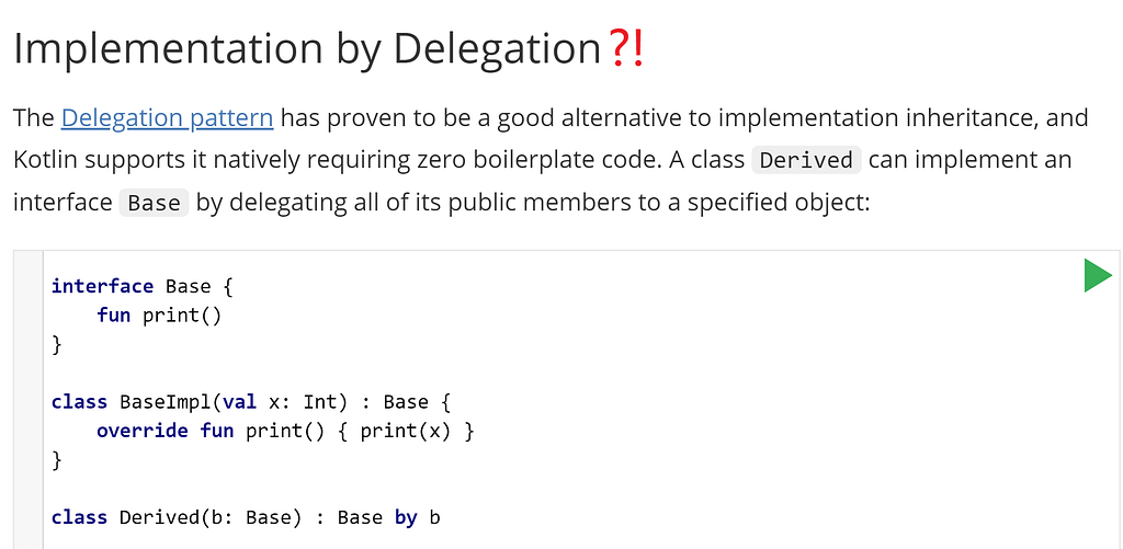 featured image - Class delegation in Kotlin