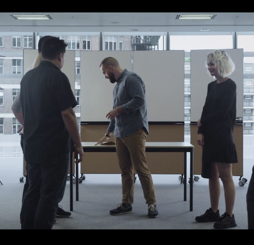 Vodafone design challenge that was filmed to bring awareness to accessibility issues with digital tools in the workplace