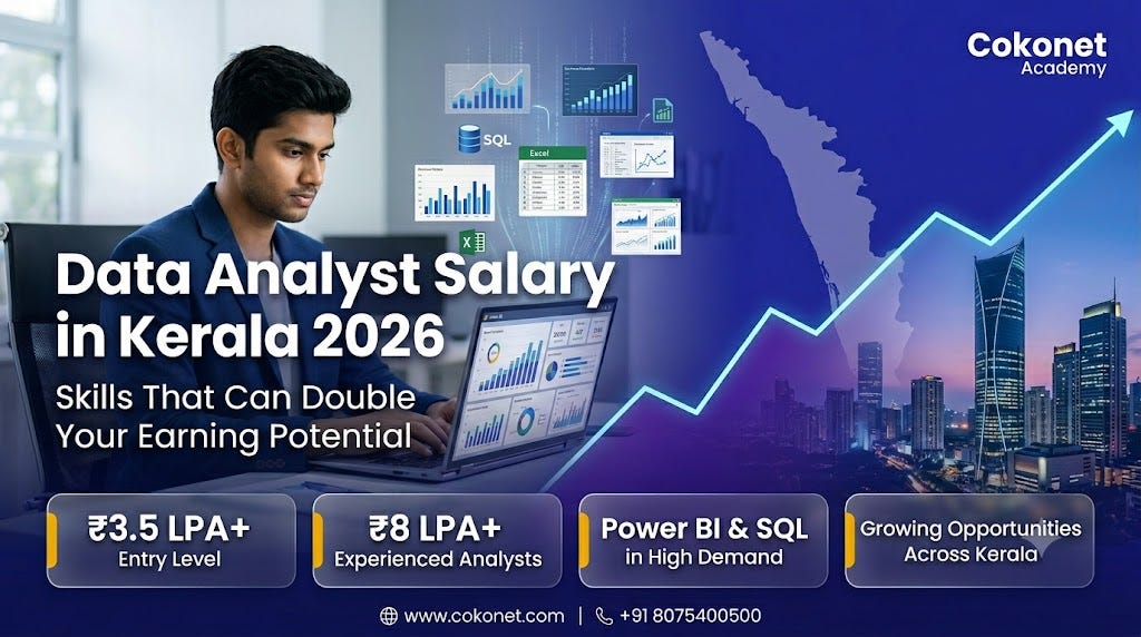 Data Analyst Salary in Kerala 2026: Skills That Increase Your Pay