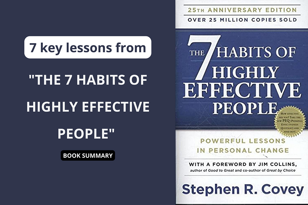 The 7 Habits of Highly Effective People” book summary