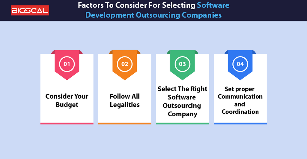 Factors To Consider For Selecting Software Development Outsourcing Companies?