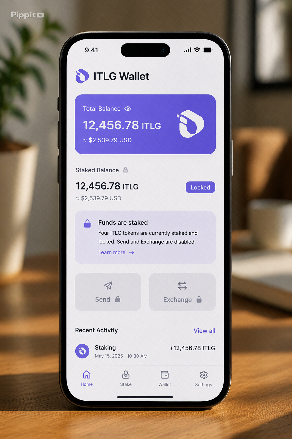 UNDERSTANDING ITLG STAKING & USER ASSET CONTROL