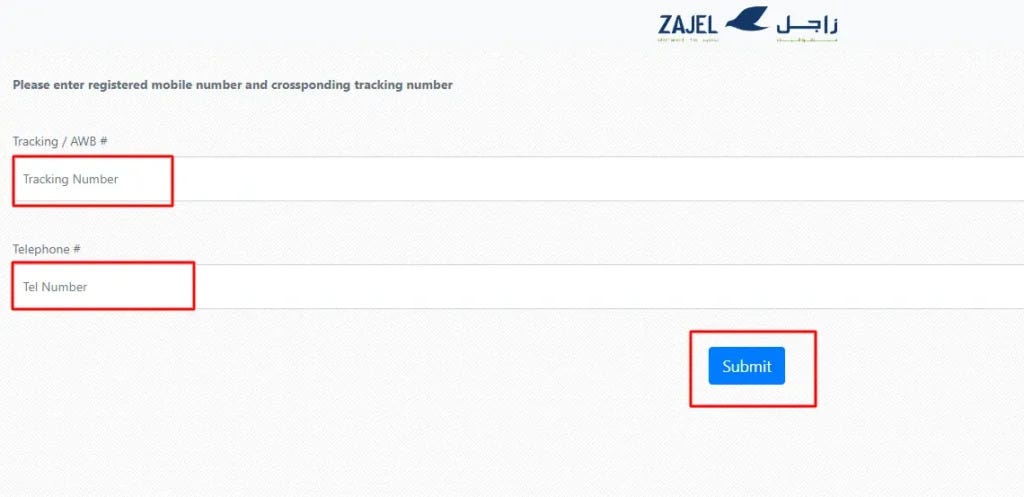 Zajel emirates id tracking