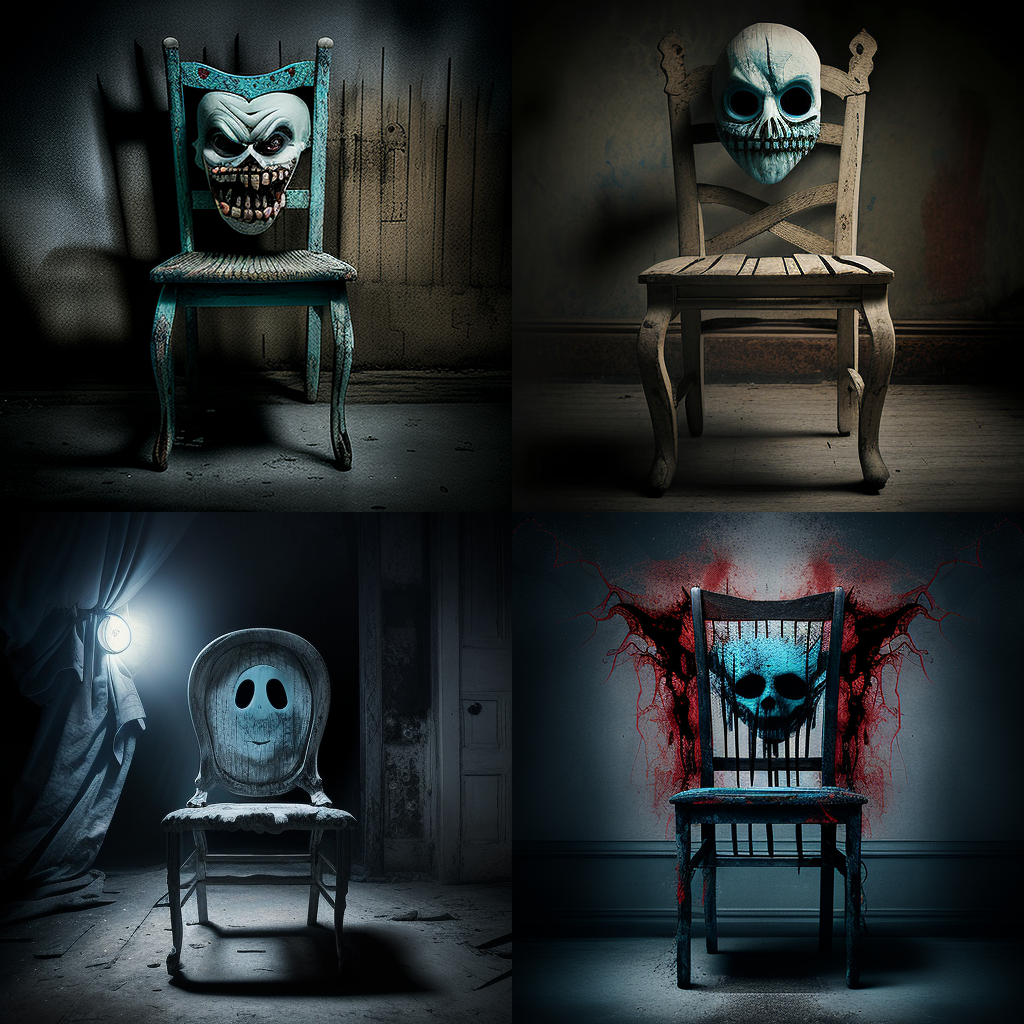 chairs, horror