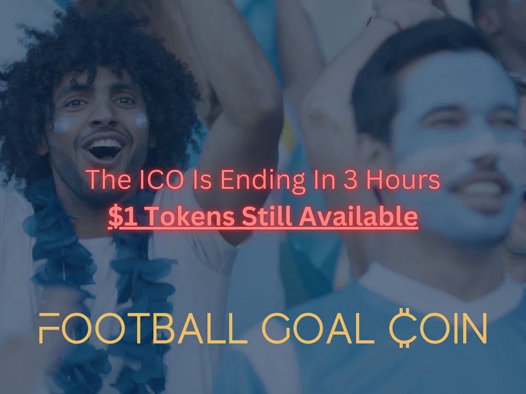 When it has gone — it’s gone — Last chance, Hurry! https://footballgoalcoin.com/