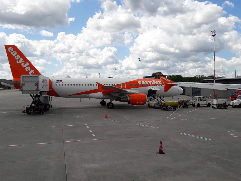 easyJet in Berlin