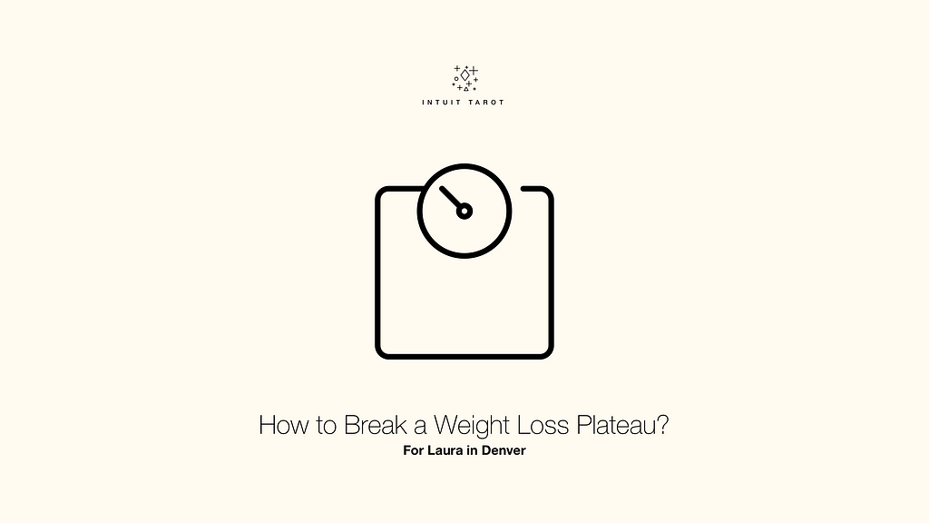 How to break a weight loss plateau? An Intuit Tarot reading.