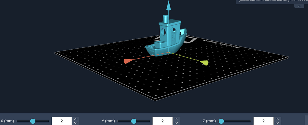 Setting the orientation in the Slicer Software