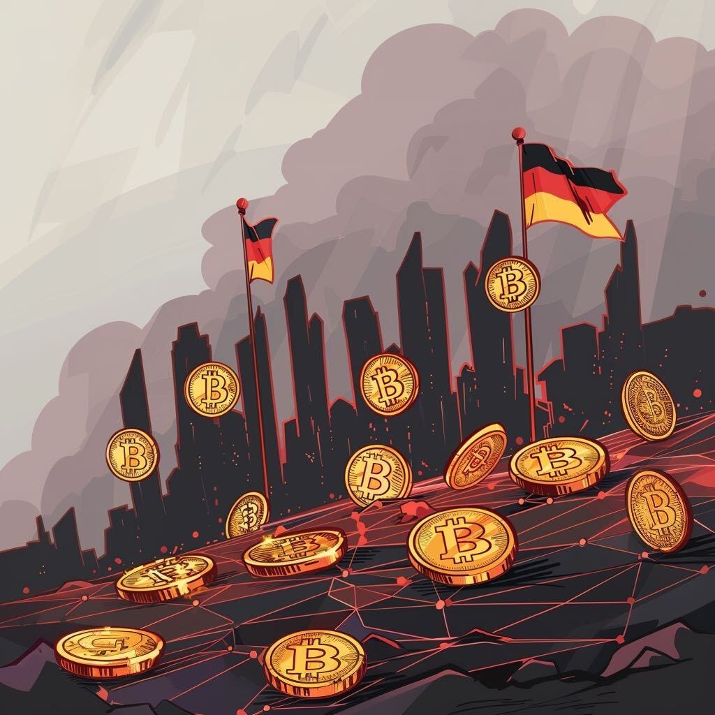 German government is selling their bitcoins. What kind of affect will it have on the crypto market?