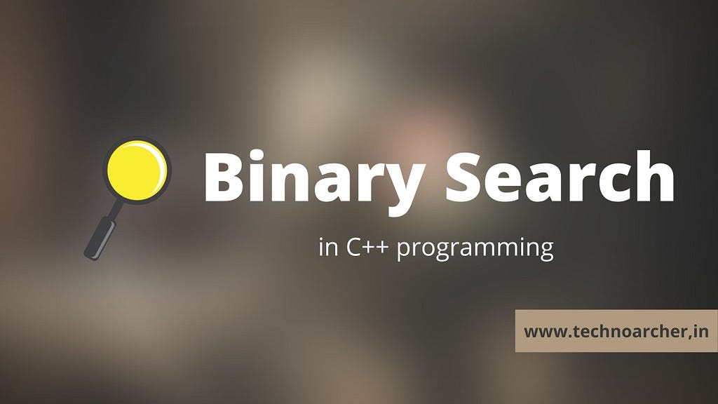 Binary-search-in-Cpp-programming