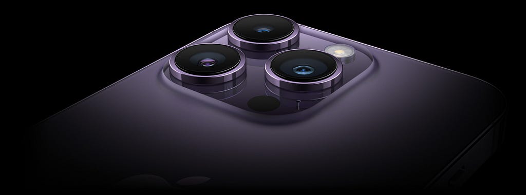 the camera of iPhone 14