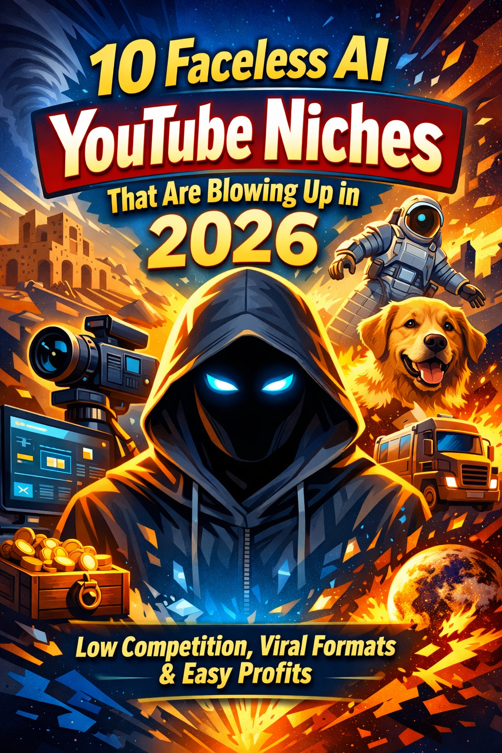 10 Faceless AI YouTube Niches That Are Blowing Up in 2026