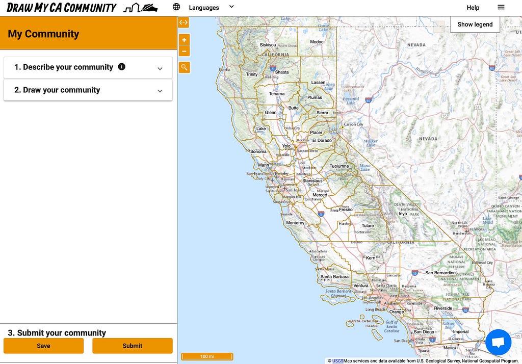 DrawMyCACommunity map