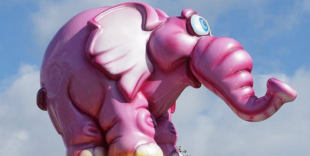 Ironic process theory: When you hear “Do not think of a pink elephant” you can’t help but think of a pink elephant.