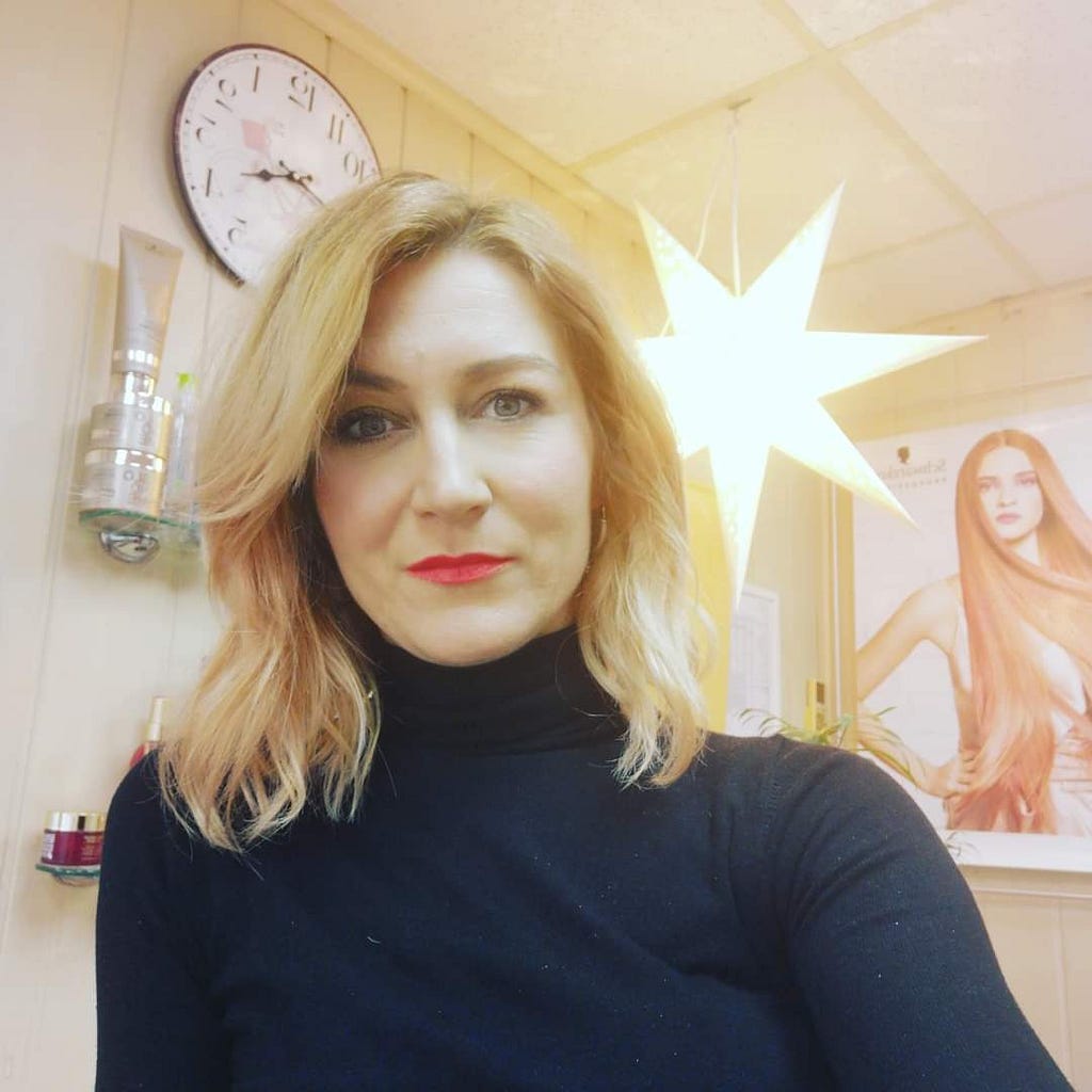 SIlvija Belas in her salon in Zagreb in November 2020. Photograph by Silvija Belas.