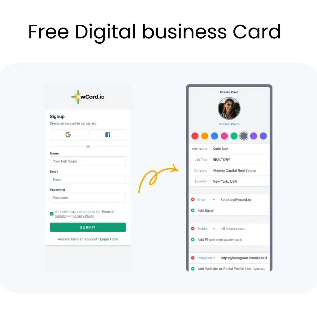 Create a Free Digital Business Card
