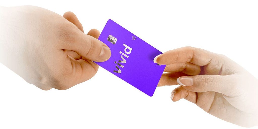 Vivid card with cash-back