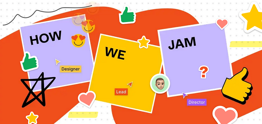 An example of a FigJam collaboration online whiteboard