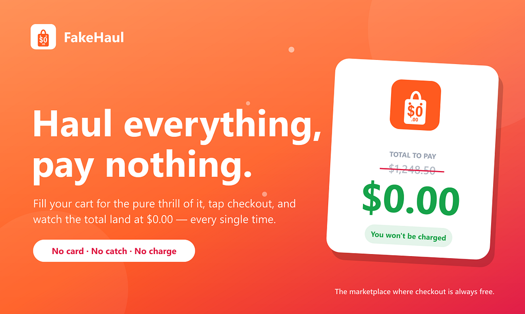 Cover image for “I built a fake shopping app. Nothing ships. It might be the most useful thing I’ve made.”