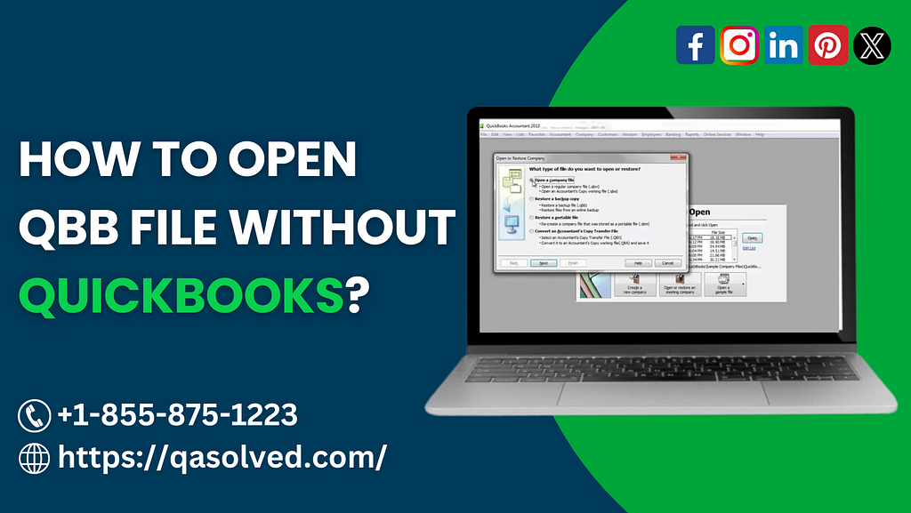 Open QBB File without QuickBooks