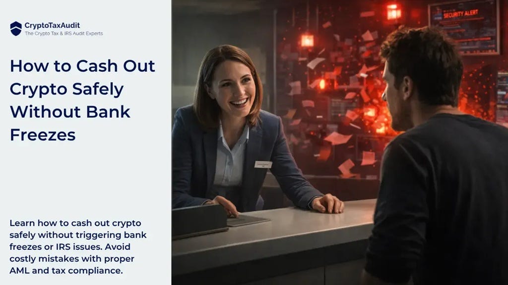 How to Cash Out Crypto Safely in 2026: Avoid Bank Freezes, IRS Issues, and Costly Mistakes