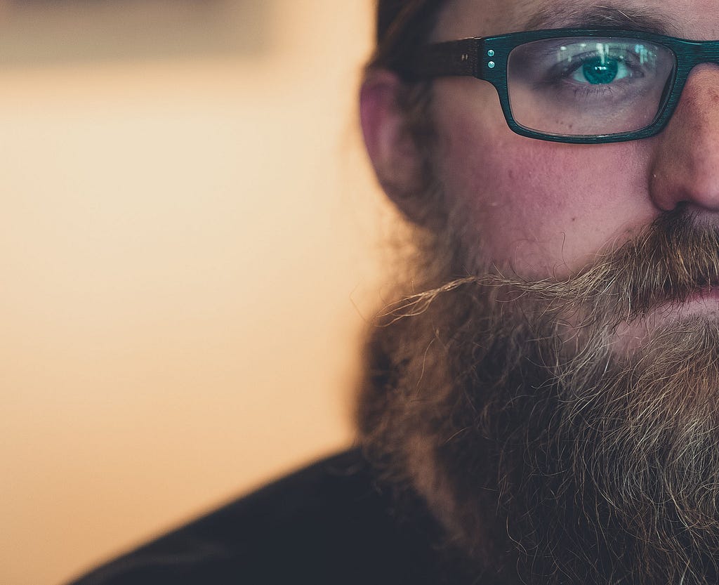 Stefan Raymond health and wellness copywriter beard care mental health