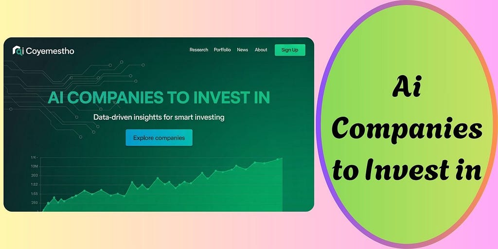 Discover the top AI companies to invest in for 2025. Get expert insights, market analysis, and a step-by-step guide to building a smart, diversified AI portfolio. Start investing confidently in the future of technology today!