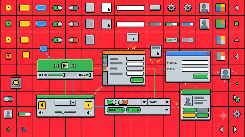 Design systems are the standards movement’s direct descendant — shared parts, recombined.