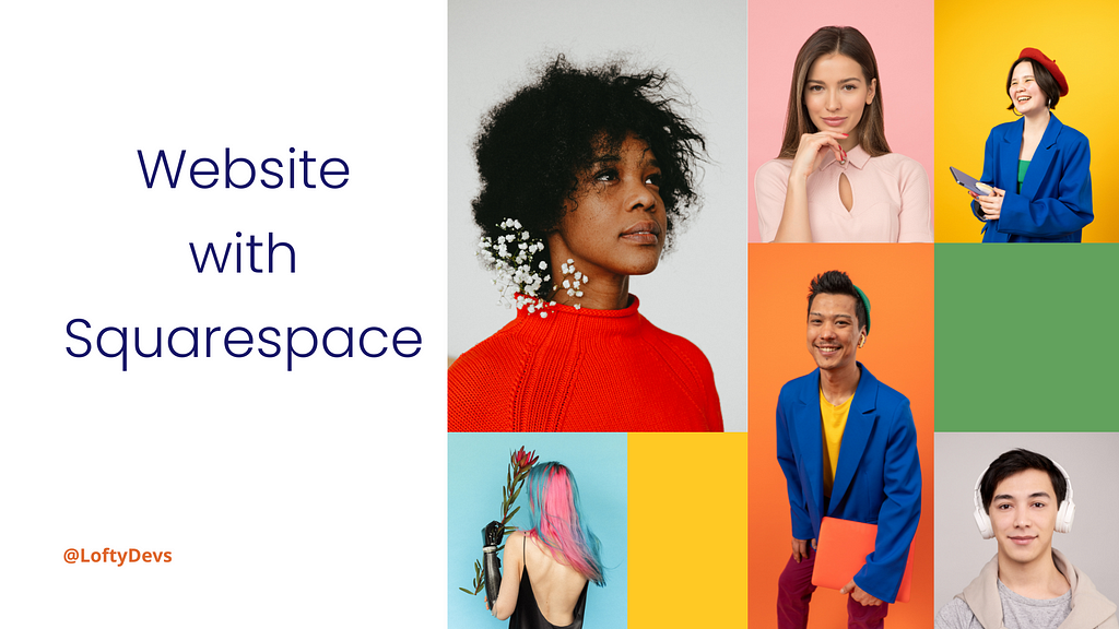 Squarespace website Photography Videography