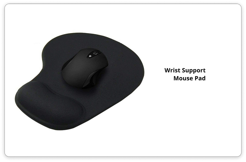 wrist support mouse pad image