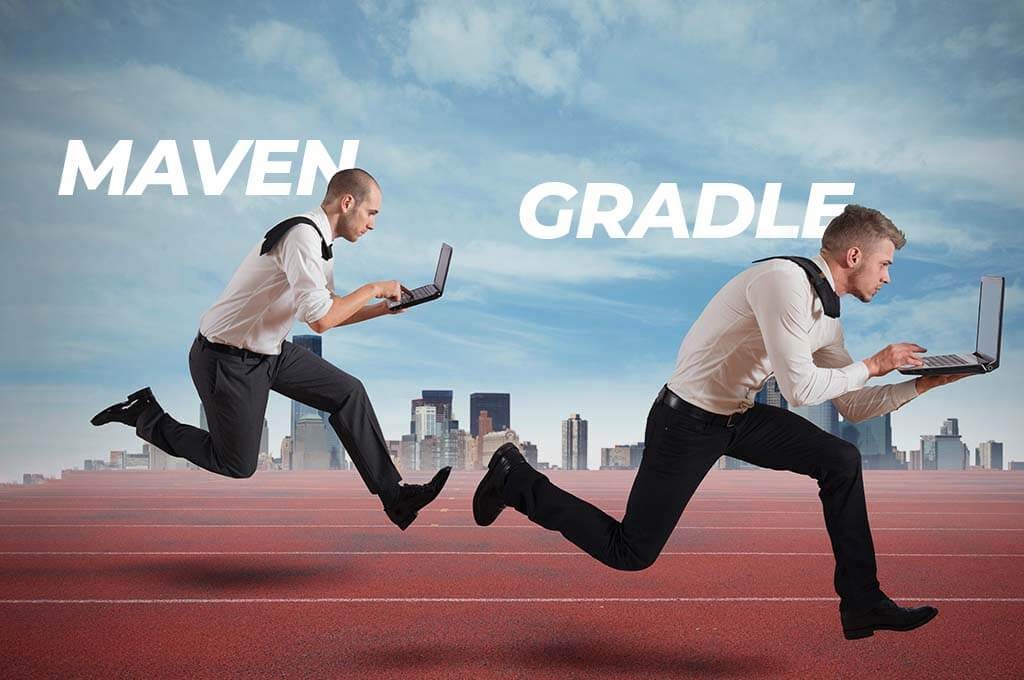 Gradle and Maven are competing fiercly