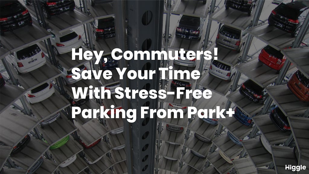 Save your parking time with Park+