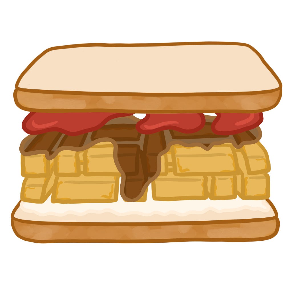 An illustration of the “Chip Sandwich”