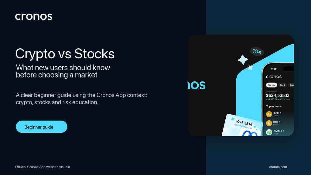 Crypto vs Stocks: What New Users Should Know Before Choosing a Market cover image