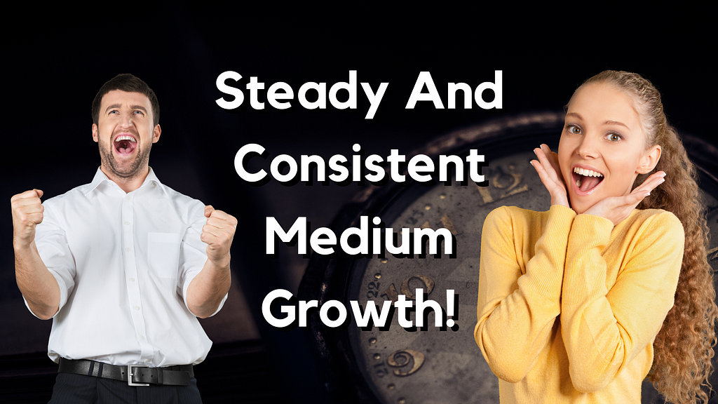 Steady And Consistent Growth With 9 Key Elements For Medium Writing