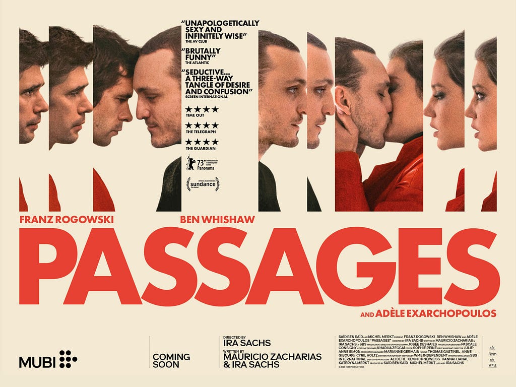 Poster for the film Passages